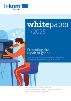 Cover Whitepaper 1/2025: right to repair